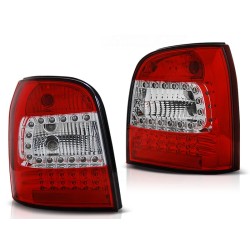 Feux arrière LED rouge blanc pour AUDI A4 94-01 AVANT
