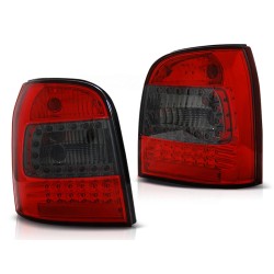 Feux arrière LED rouge fumé pour AUDI A4 94-01 AVANT