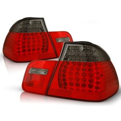 Feux arrière LED rouge fumé pour BMW E46 09.01-03.05 berline