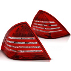 Feux arrière LED rouge blanc pour MERCEDES C-KLASA W203 SEDAN 00-04