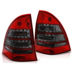 Feux arrière LED rouge fumé pour MERCEDES C-KLASA W203 KOMBI 00-07