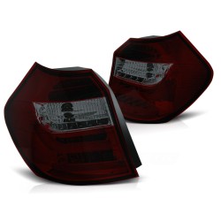 Feux arrière LED BAR rouge fumé pour BMW E87 04-08.07