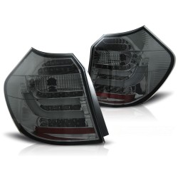 Feux arrière LED BAR fumés compatibles BMW E87 04-08.07