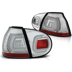 Feux arrière LED BAR chromés pour VW GOLF 5 10.03-09