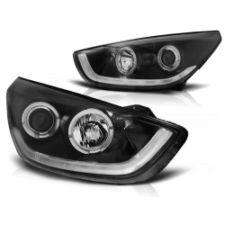 Phares HYUNDAI TUCSON IX35 10-13 TUBE LIGHT NOIR