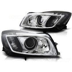 Phares OPEL INSIGNIA 08-12 CHROME TRU DRL