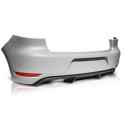 Pare-chocs arrière sport simple compatible VW Golf 6