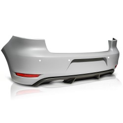 Pare-chocs arrière sport simple PDC compatible VW Golf 6