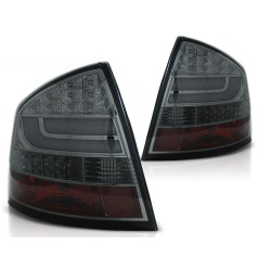 Feux arrière LED BAR fumés pour SKODA OCTAVIA II SEDAN 04-12