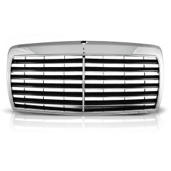 Calandre chromée style sport pour Mercedes W124 E-KLASA 1985-1993