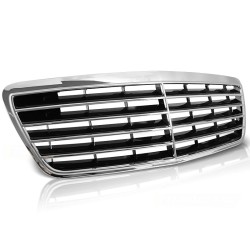 Calandre chromée style sport pour Mercedes W210 E-KLASA 1999-2002