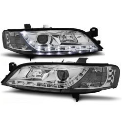 Phares OPEL VECTRA B 11.95-12.98 Feux de Jour Chrome
