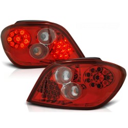 Feux arrière PEUGEOT 307 04.01-07 LED Rouge Blanc