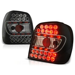 Feux arrière LED noirs pour VW Polo 6N 10.94-09.99