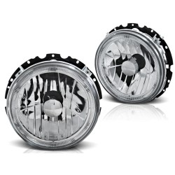 PHARES ANGEL EYES CHROME pour VW GOLF 1 05.74-07.83