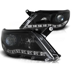 Phares Daylight Noir pour VW Tiguan 10.07-11