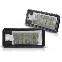 Feux de plaque LED compatibles AUDI A3/A4/A6/Q7 avec CANBUS