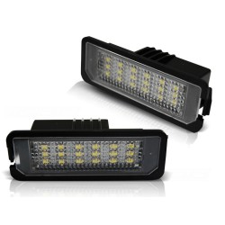 Feux de plaque LED compatibles avec VW GOLF IV, V, VI, VII, PASSAT B6, PASSAT CC, NEW BEETLE, VW...
