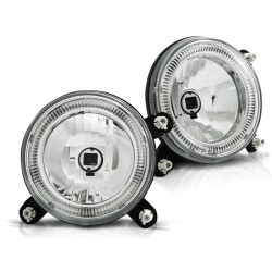 PHARES ANGEL EYES CHROME pour VW GOLF 1 / GOLF 2