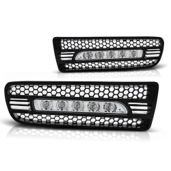 Cadre de feux antibrouillard LED pour VW Golf 4