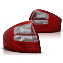 Feux arrière LED rouge blanc pour AUDI A6 05.97-05.04 berline
