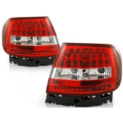 FEUX ARRIÈRE LED ROUGE BLANC pour AUDI A4 11.94-09.00