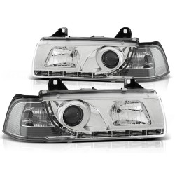 PHARES DIURNES CHROME pour BMW E36 12.90-08.99