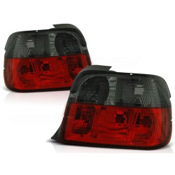 Feux arrière rouge fumé pour BMW E36 12.90-08.99 Compact
