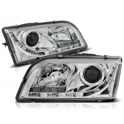 Phares VOLVO S40/V40 02.96-12.03 Feux de jour chrome