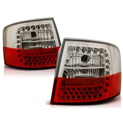 Feux arrière LED rouge blanc pour AUDI A6 05.97-05.04 AVANT