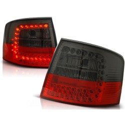 Feux arrière LED rouge fumé pour AUDI A6 05.97-05.04 AVANT