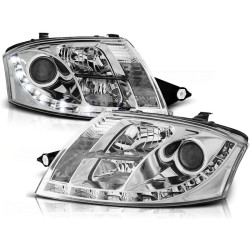PHARES DIURNES CHROME pour AUDI TT 99-06