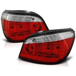 FEUX ARRIÈRE LED ROUGE BLANC pour BMW E60 07.03-07