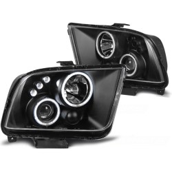 Phares FORD MUSTANG 04-09 ANGEL EYES NOIR
