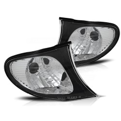 Clignotants avant noir rand compatible BMW E46 09.01-03.05