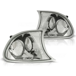 Clignotants avant chrome pour BMW E46 04.99-08.01 coupé