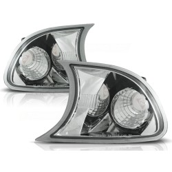 Clignotants avant chrome compatible BMW E46 09.01-03.03 coupé