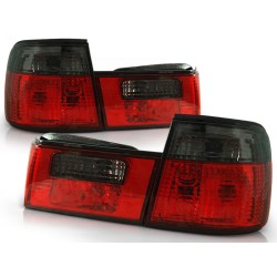 Feux arrière rouge fumé pour BMW E34 02.88-12.95 berline