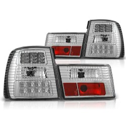 Feux arrière LED chromés pour BMW E34 02.88-12.95 berline
