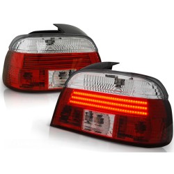 Feux arrière LED BAR rouge blanc pour BMW E39 09.95-08.00