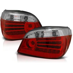 Feux arrière LED rouge blanc pour BMW E60 07.03-07