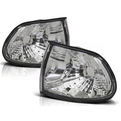 Clignotants avant chromés compatibles avec BMW E38 06.94-08.98