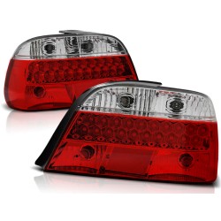 Feux arrière LED rouge blanc pour BMW E38 06.94-07.01