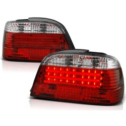 Feux arrière LED BAR rouge blanc pour BMW E38 06.94-07.01