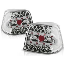 Feux arrière LED chromés pour VW Golf 4 09.97-09.03