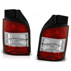 Feux arrière rouge blanc pour VW T5 04.03-09