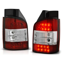 Feux arrière LED rouge blanc pour VW T5 04.03-09