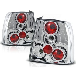 Feux arrière chromés compatibles avec VW Passat B5 11.96-08.00 berline