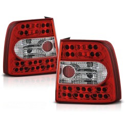 Feux arrière LED rouge blanc pour VW Passat B5 11.96-08.00 berline