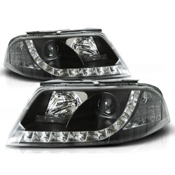Phares de jour noirs pour VW Passat 3BG 09.00-03.05